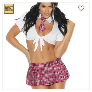 Trendy pink extra credit cutie set